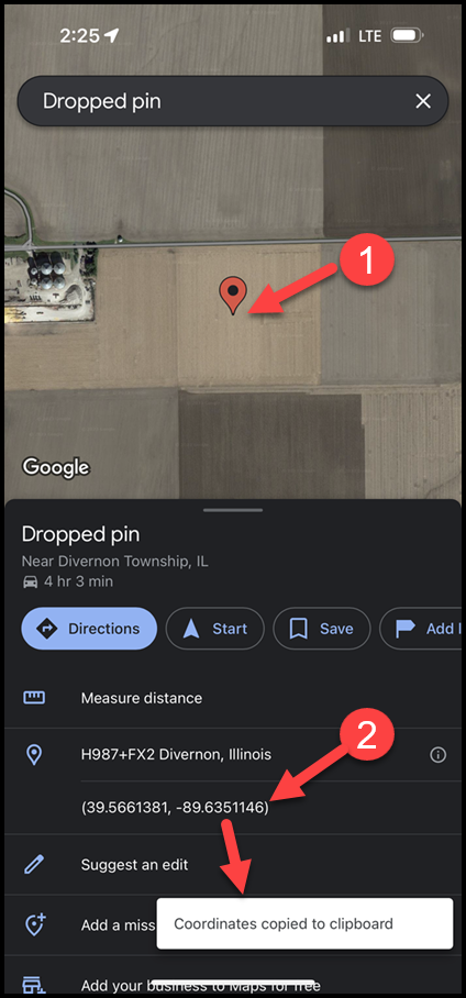 Copying Field Coordinates From Google And Apple Maps Syngenta Digital 