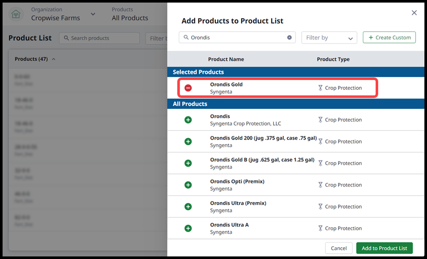 5. Picture of Add Products Menu with box and arrow around minus icon.png